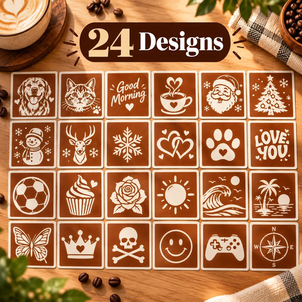 24 STENCILS